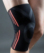 Power System 21699 Эластический наколенник Power System Knee Support Evo PS-6021 Black/Orange фото